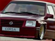 1:18 Opel Corsa A Sprint SR 1983 DunkelRot = inkl OVP